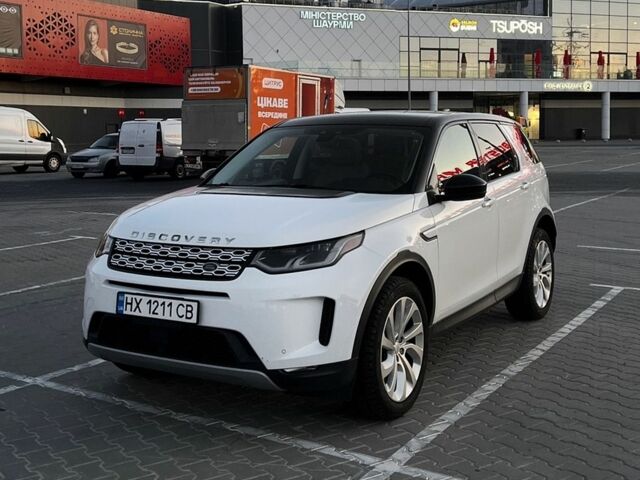 Белый Ленд Ровер Discovery Sport, объемом двигателя 2 л и пробегом 101 тыс. км за 23700 $, фото 1 на Automoto.ua