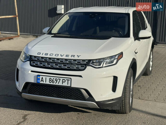 Белый Ленд Ровер Discovery Sport, объемом двигателя 2 л и пробегом 55 тыс. км за 23800 $, фото 1 на Automoto.ua