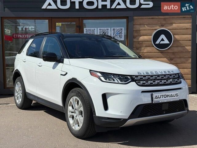 Белый Ленд Ровер Discovery Sport, объемом двигателя 2 л и пробегом 78 тыс. км за 28400 $, фото 1 на Automoto.ua
