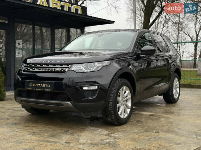 Черный Ленд Ровер Discovery Sport, объемом двигателя 2 л и пробегом 129 тыс. км за 17600 $, фото 1 на Automoto.ua