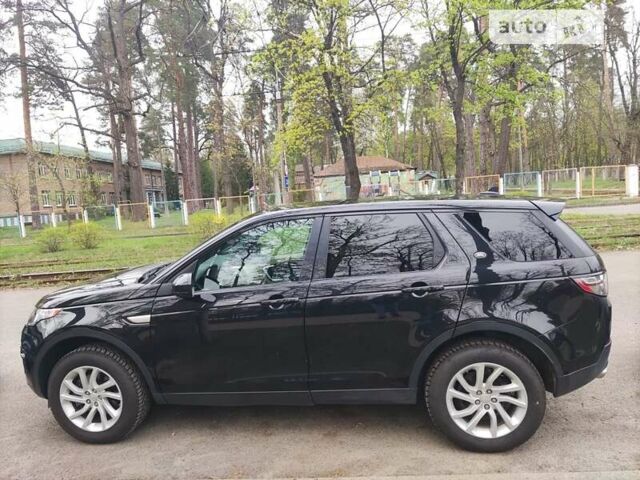 Черный Ленд Ровер Discovery Sport, объемом двигателя 2 л и пробегом 125 тыс. км за 21900 $, фото 1 на Automoto.ua