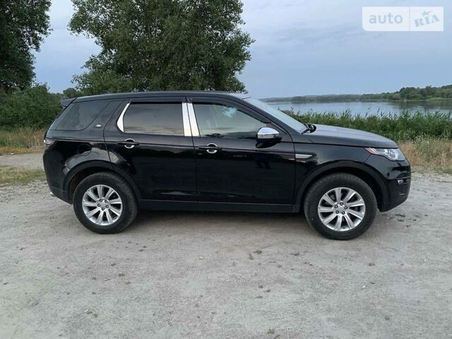 Черный Ленд Ровер Discovery Sport, объемом двигателя 2 л и пробегом 49 тыс. км за 21888 $, фото 1 на Automoto.ua