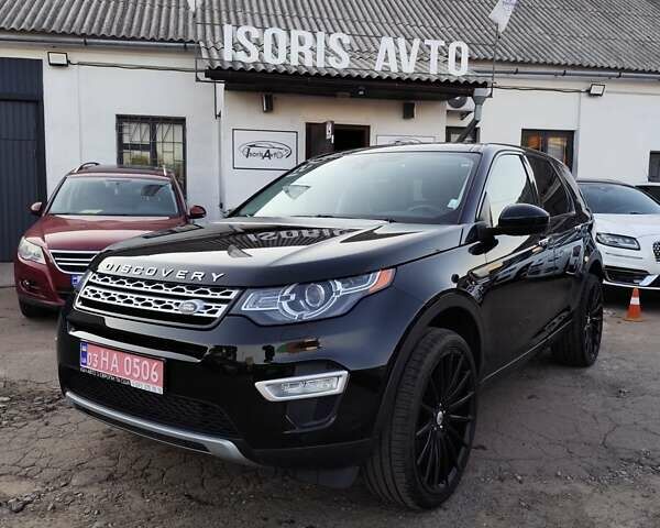 Чорний Ленд Ровер Discovery Sport, об'ємом двигуна 2 л та пробігом 122 тис. км за 16950 $, фото 1 на Automoto.ua