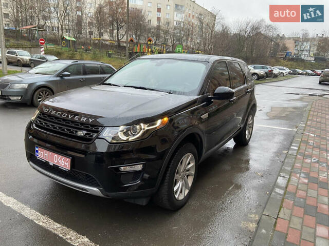 Черный Ленд Ровер Discovery Sport, объемом двигателя 2 л и пробегом 200 тыс. км за 16850 $, фото 1 на Automoto.ua
