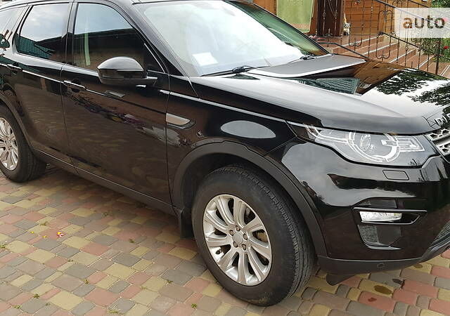 Черный Ленд Ровер Discovery Sport, объемом двигателя 2.18 л и пробегом 220 тыс. км за 18300 $, фото 1 на Automoto.ua