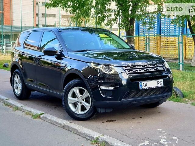 Черный Ленд Ровер Discovery Sport, объемом двигателя 2.2 л и пробегом 69 тыс. км за 31900 $, фото 1 на Automoto.ua