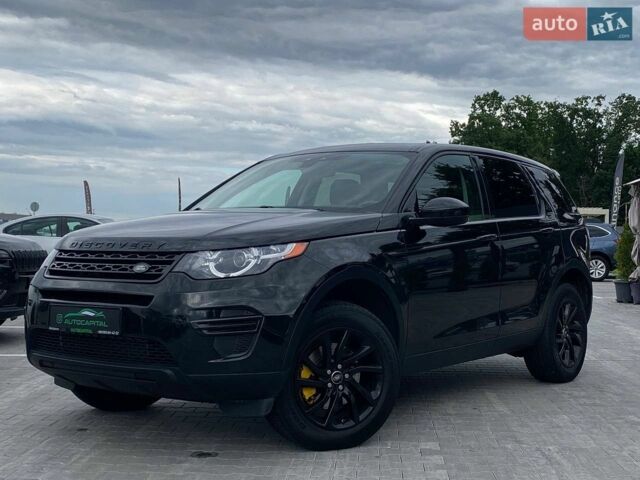 Черный Ленд Ровер Discovery Sport, объемом двигателя 2 л и пробегом 90 тыс. км за 16490 $, фото 1 на Automoto.ua