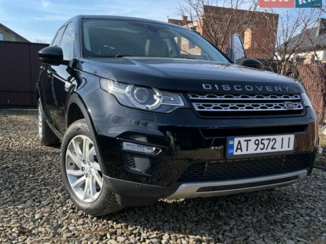 Черный Ленд Ровер Discovery Sport, объемом двигателя 2 л и пробегом 110 тыс. км за 16200 $, фото 1 на Automoto.ua