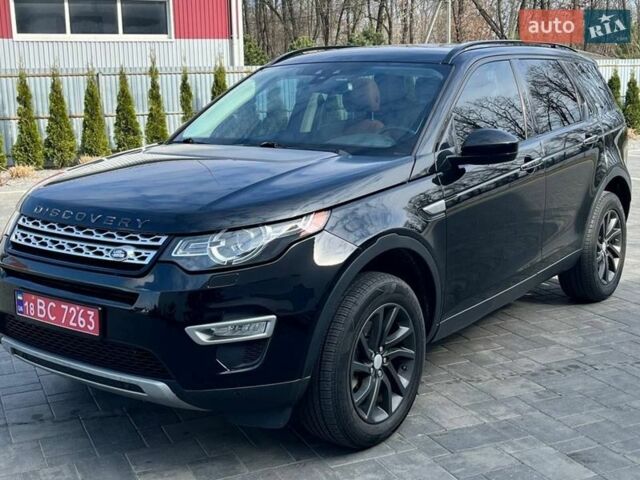 Черный Ленд Ровер Discovery Sport, объемом двигателя 2 л и пробегом 186 тыс. км за 15700 $, фото 1 на Automoto.ua