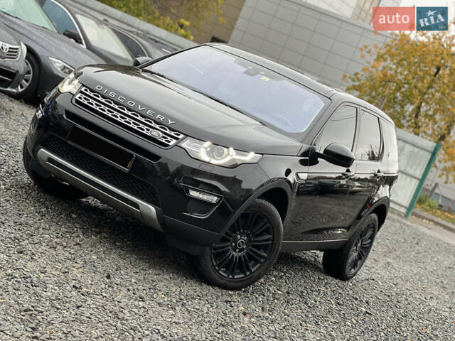 Черный Ленд Ровер Discovery Sport, объемом двигателя 2 л и пробегом 211 тыс. км за 21800 $, фото 1 на Automoto.ua