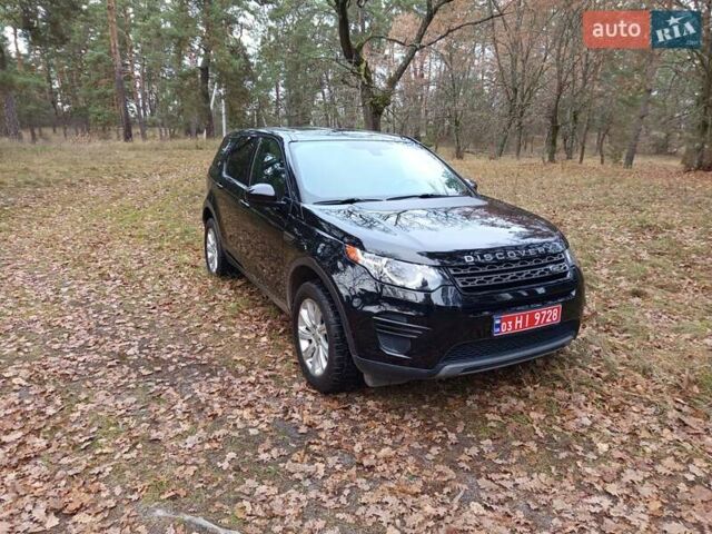 Черный Ленд Ровер Discovery Sport, объемом двигателя 2 л и пробегом 140 тыс. км за 15800 $, фото 1 на Automoto.ua