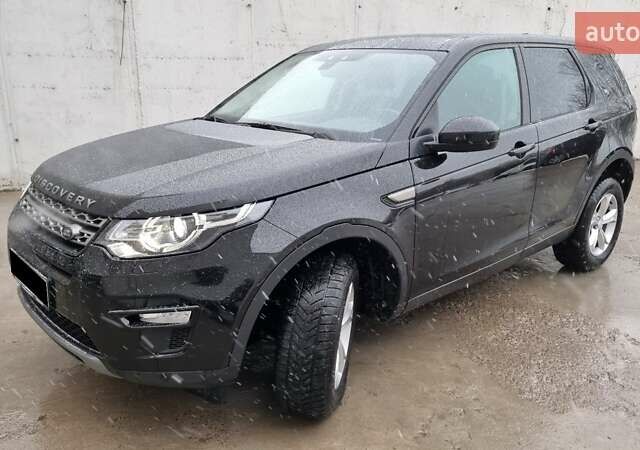 Черный Ленд Ровер Discovery Sport, объемом двигателя 2 л и пробегом 104 тыс. км за 19890 $, фото 1 на Automoto.ua