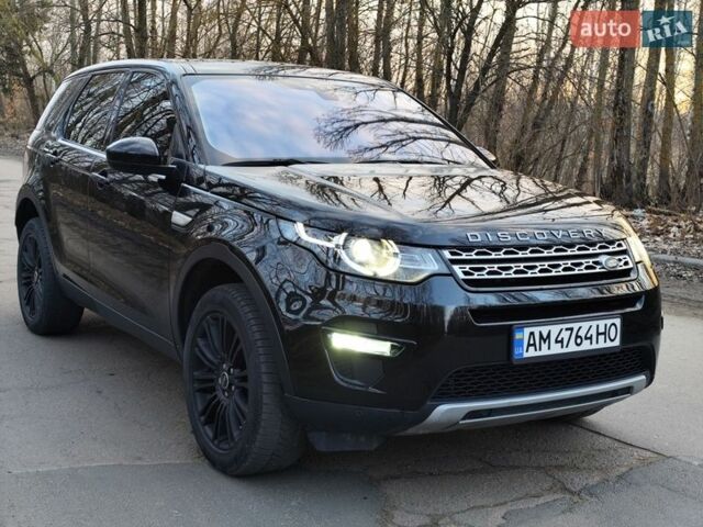 Черный Ленд Ровер Discovery Sport, объемом двигателя 2 л и пробегом 211 тыс. км за 17900 $, фото 1 на Automoto.ua