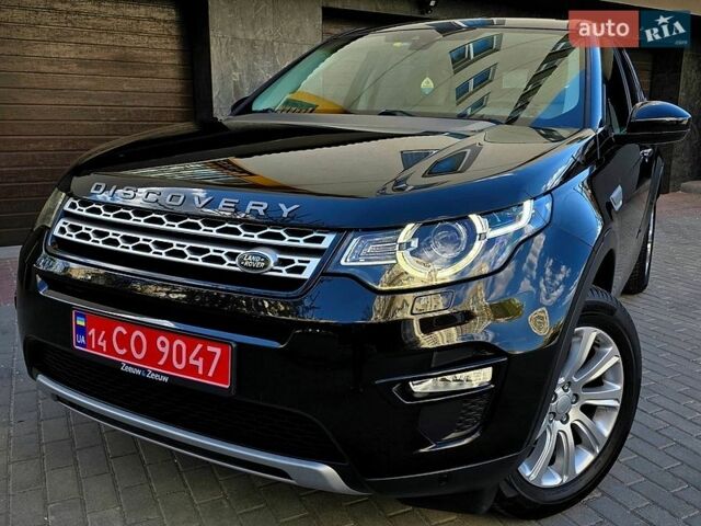 Черный Ленд Ровер Discovery Sport, объемом двигателя 2 л и пробегом 220 тыс. км за 15450 $, фото 1 на Automoto.ua