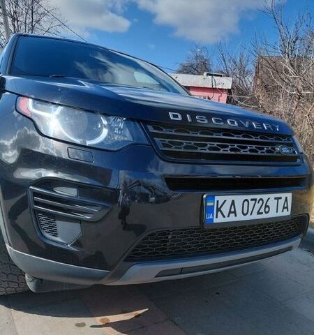 Черный Ленд Ровер Discovery Sport, объемом двигателя 2 л и пробегом 45 тыс. км за 16700 $, фото 1 на Automoto.ua