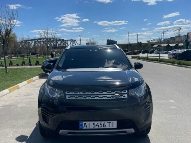 Черный Ленд Ровер Discovery Sport, объемом двигателя 2 л и пробегом 55 тыс. км за 14999 $, фото 1 на Automoto.ua