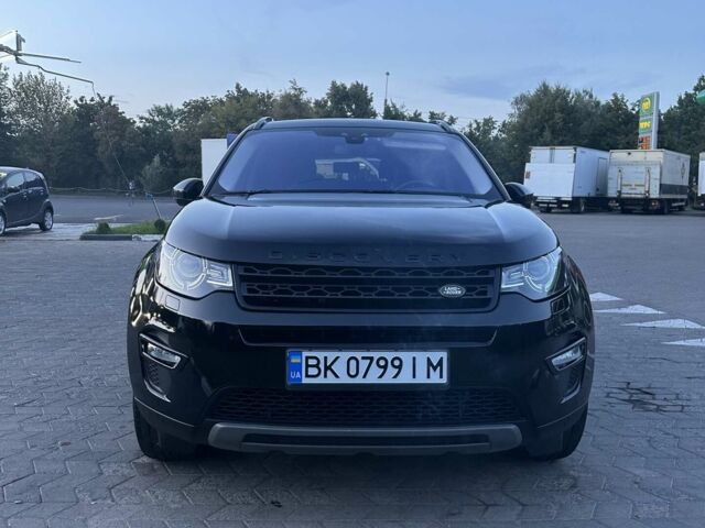 Черный Ленд Ровер Discovery Sport, объемом двигателя 2 л и пробегом 186 тыс. км за 21500 $, фото 1 на Automoto.ua