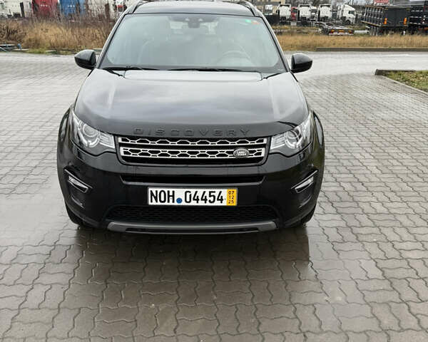 Черный Ленд Ровер Discovery Sport, объемом двигателя 2 л и пробегом 205 тыс. км за 20900 $, фото 1 на Automoto.ua