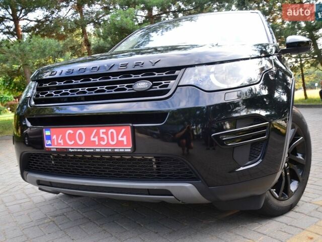 Черный Ленд Ровер Discovery Sport, объемом двигателя 2 л и пробегом 109 тыс. км за 15750 $, фото 1 на Automoto.ua