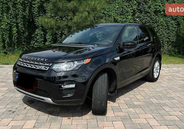 Черный Ленд Ровер Discovery Sport, объемом двигателя 2 л и пробегом 150 тыс. км за 18200 $, фото 1 на Automoto.ua
