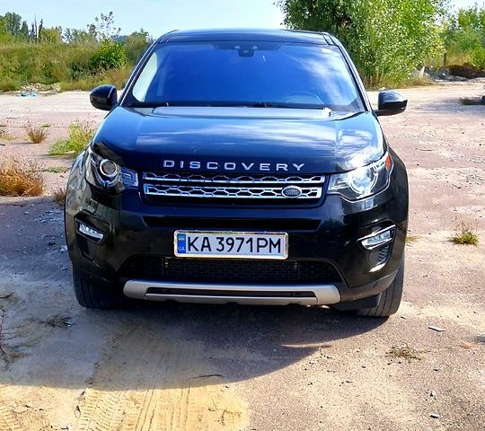 Черный Ленд Ровер Discovery Sport, объемом двигателя 2 л и пробегом 131 тыс. км за 18500 $, фото 1 на Automoto.ua