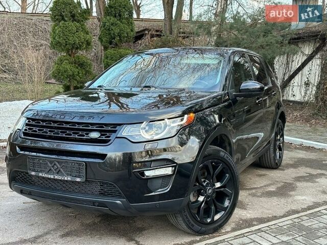 Черный Ленд Ровер Discovery Sport, объемом двигателя 2 л и пробегом 200 тыс. км за 16900 $, фото 1 на Automoto.ua