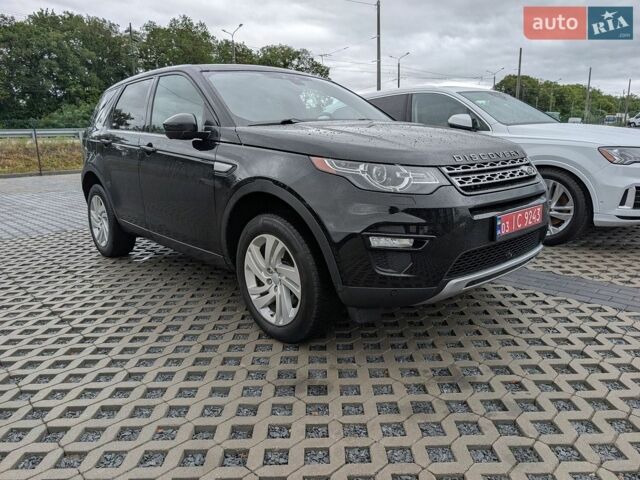 Черный Ленд Ровер Discovery Sport, объемом двигателя 2 л и пробегом 110 тыс. км за 16500 $, фото 1 на Automoto.ua