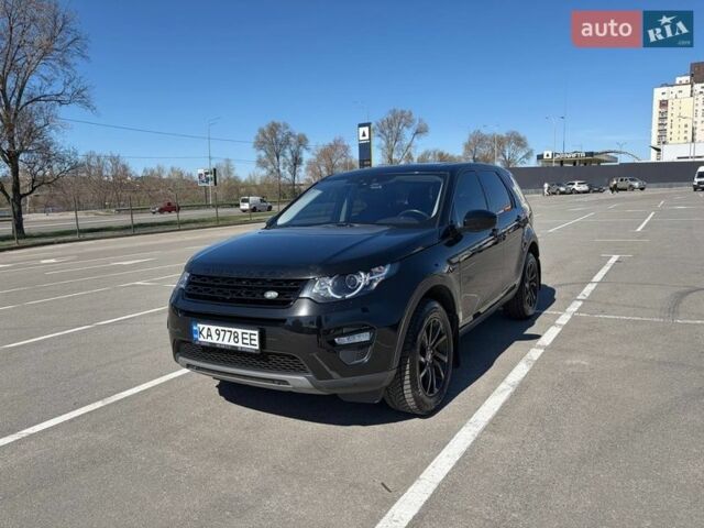 Черный Ленд Ровер Discovery Sport, объемом двигателя 2 л и пробегом 60 тыс. км за 18500 $, фото 1 на Automoto.ua