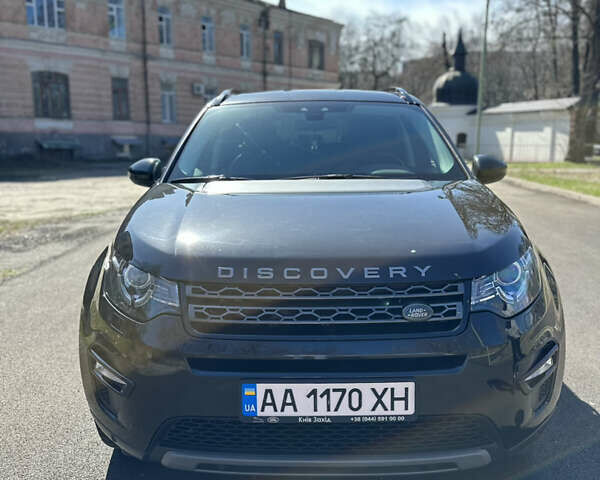 Черный Ленд Ровер Discovery Sport, объемом двигателя 2 л и пробегом 71 тыс. км за 24900 $, фото 1 на Automoto.ua