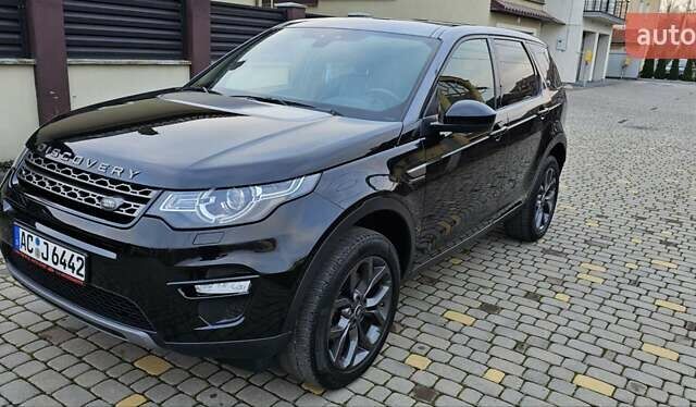 Чорний Ленд Ровер Discovery Sport, об'ємом двигуна 2 л та пробігом 218 тис. км за 17850 $, фото 1 на Automoto.ua
