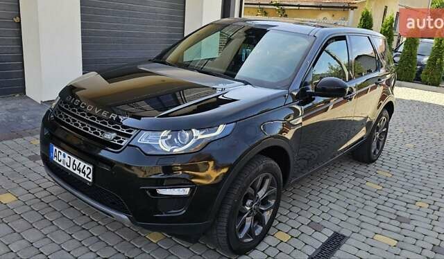 Чорний Ленд Ровер Discovery Sport, об'ємом двигуна 2 л та пробігом 220 тис. км за 18750 $, фото 1 на Automoto.ua