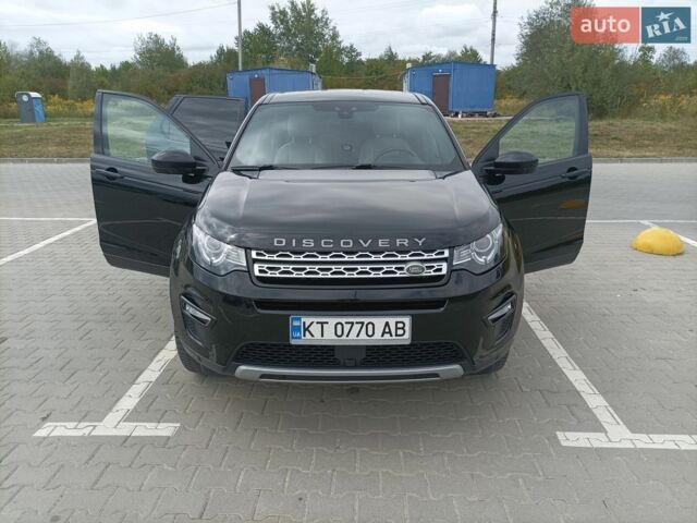 Черный Ленд Ровер Discovery Sport, объемом двигателя 2 л и пробегом 192 тыс. км за 18000 $, фото 1 на Automoto.ua