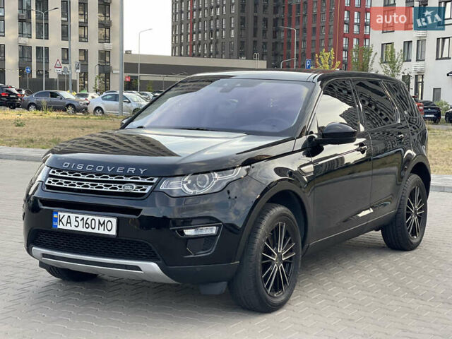 Черный Ленд Ровер Discovery Sport, объемом двигателя 2 л и пробегом 107 тыс. км за 22500 $, фото 1 на Automoto.ua