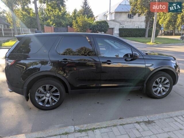 Черный Ленд Ровер Discovery Sport, объемом двигателя 2 л и пробегом 73 тыс. км за 18500 $, фото 1 на Automoto.ua