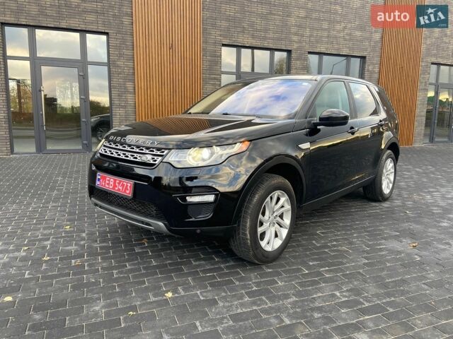Черный Ленд Ровер Discovery Sport, объемом двигателя 2 л и пробегом 204 тыс. км за 10900 $, фото 1 на Automoto.ua