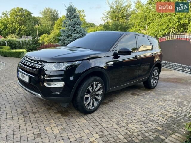 Черный Ленд Ровер Discovery Sport, объемом двигателя 2 л и пробегом 135 тыс. км за 19500 $, фото 1 на Automoto.ua