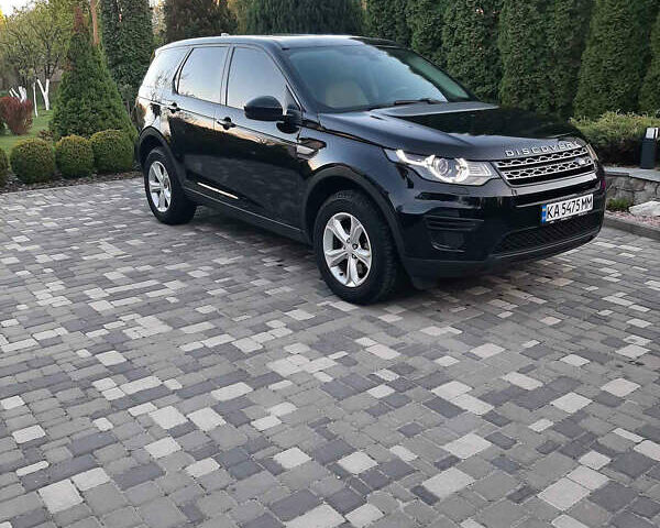 Черный Ленд Ровер Discovery Sport, объемом двигателя 2 л и пробегом 122 тыс. км за 22500 $, фото 1 на Automoto.ua