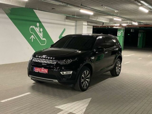 Черный Ленд Ровер Discovery Sport, объемом двигателя 2 л и пробегом 143 тыс. км за 28800 $, фото 1 на Automoto.ua