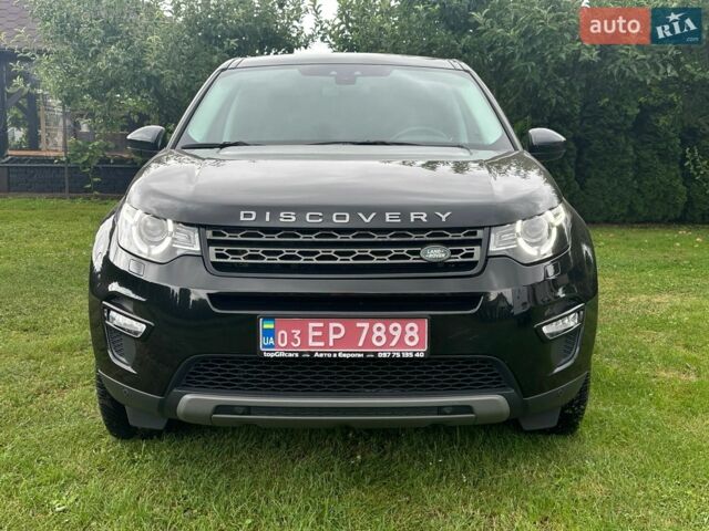 Черный Ленд Ровер Discovery Sport, объемом двигателя 2 л и пробегом 147 тыс. км за 17777 $, фото 1 на Automoto.ua