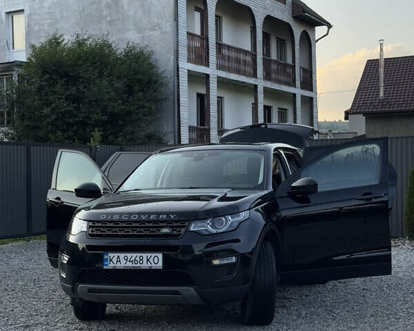 Черный Ленд Ровер Discovery Sport, объемом двигателя 2 л и пробегом 135 тыс. км за 19900 $, фото 1 на Automoto.ua