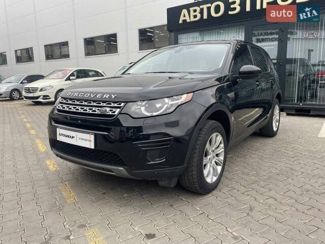 Черный Ленд Ровер Discovery Sport, объемом двигателя 2 л и пробегом 73 тыс. км за 18500 $, фото 1 на Automoto.ua