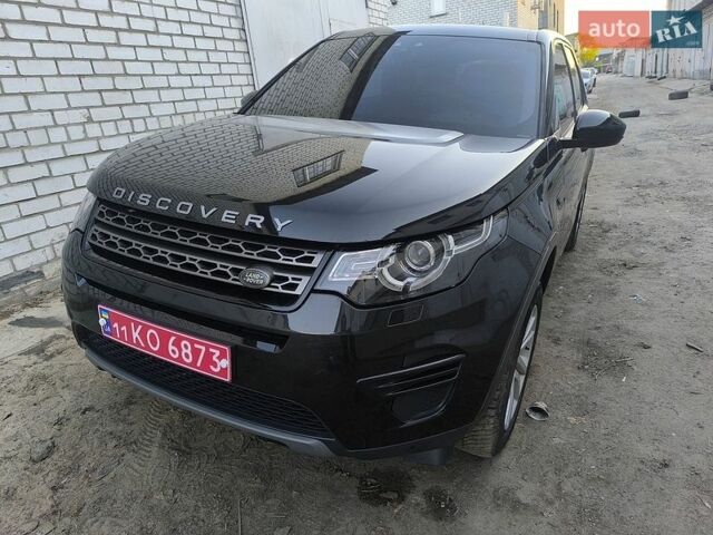 Черный Ленд Ровер Discovery Sport, объемом двигателя 2 л и пробегом 164 тыс. км за 13000 $, фото 1 на Automoto.ua