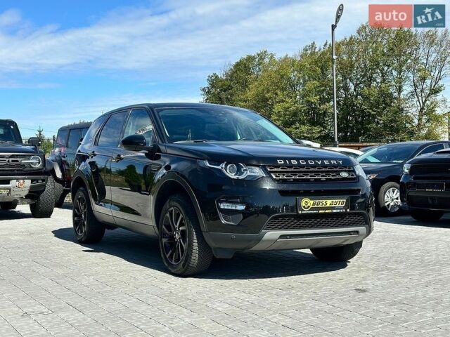 Черный Ленд Ровер Discovery Sport, объемом двигателя 2 л и пробегом 147 тыс. км за 17700 $, фото 1 на Automoto.ua