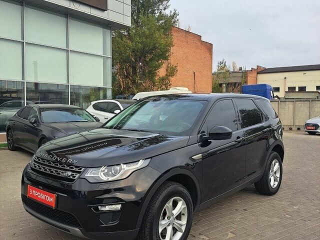 Черный Ленд Ровер Discovery Sport, объемом двигателя 2 л и пробегом 56 тыс. км за 24900 $, фото 1 на Automoto.ua