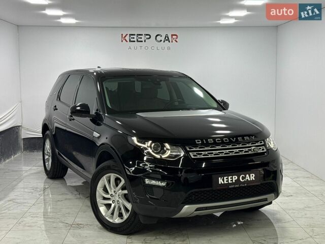 Черный Ленд Ровер Discovery Sport, объемом двигателя 2 л и пробегом 112 тыс. км за 18900 $, фото 1 на Automoto.ua