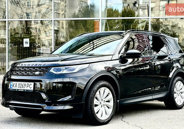 Черный Ленд Ровер Discovery Sport, объемом двигателя 2 л и пробегом 46 тыс. км за 33500 $, фото 1 на Automoto.ua