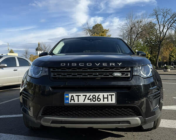 Черный Ленд Ровер Discovery Sport, объемом двигателя 2 л и пробегом 81 тыс. км за 20990 $, фото 1 на Automoto.ua