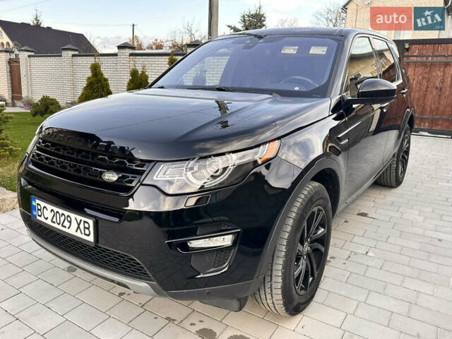 Черный Ленд Ровер Discovery Sport, объемом двигателя 2 л и пробегом 110 тыс. км за 21900 $, фото 1 на Automoto.ua