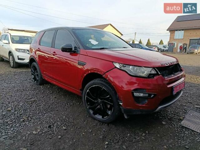 Червоний Ленд Ровер Discovery Sport, об'ємом двигуна 2 л та пробігом 200 тис. км за 10300 $, фото 1 на Automoto.ua