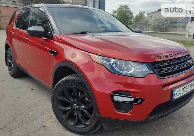 Красный Ленд Ровер Discovery Sport, объемом двигателя 2 л и пробегом 126 тыс. км за 19800 $, фото 1 на Automoto.ua